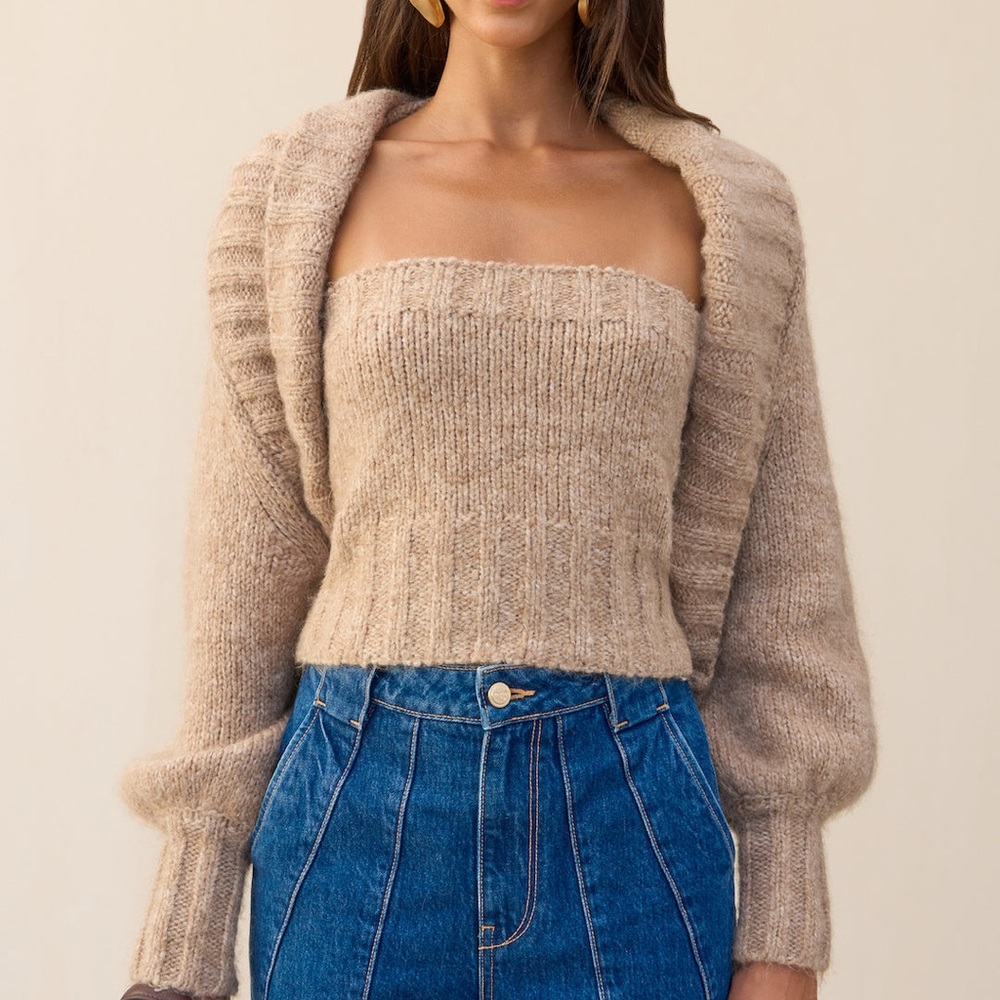 Cult Gaia Virginie Shrug Cardigan
